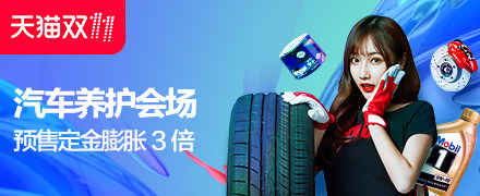 汽车养护会场预售