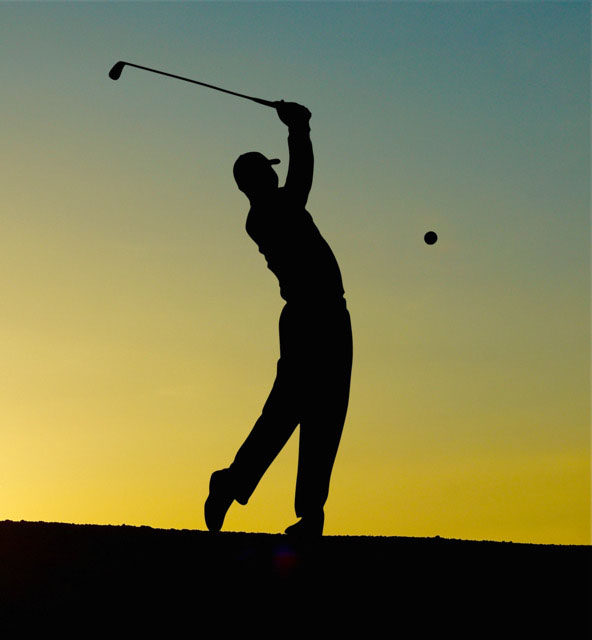 Happy golf