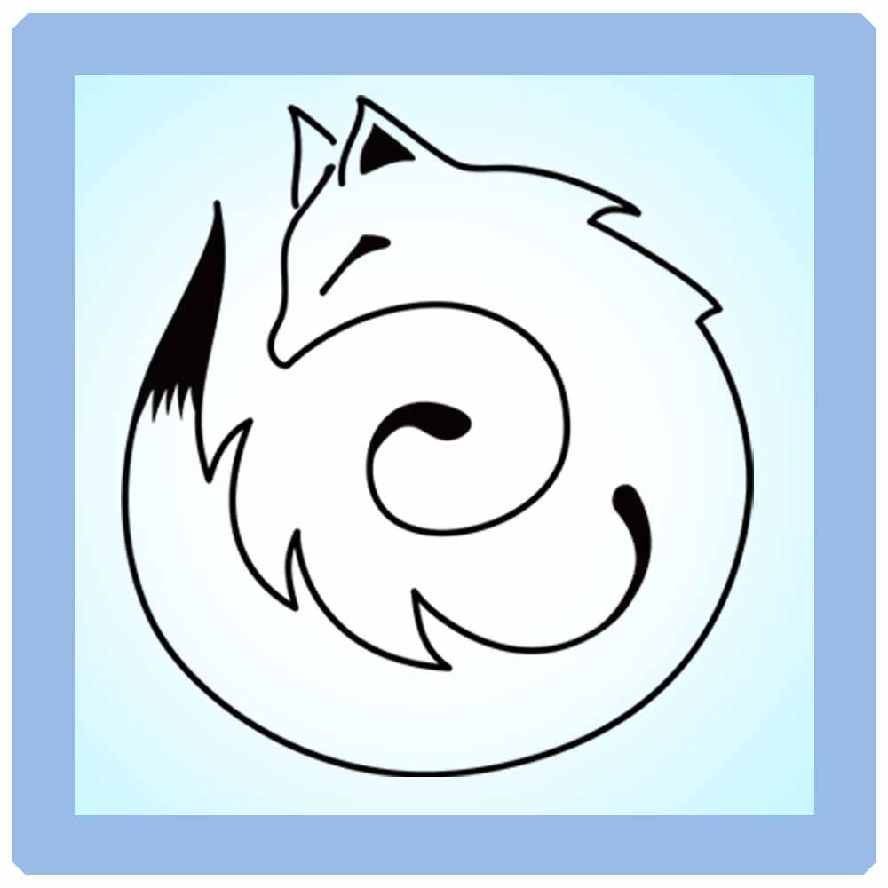 白小狐烘焙的LOGO