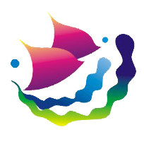 山海水族的LOGO