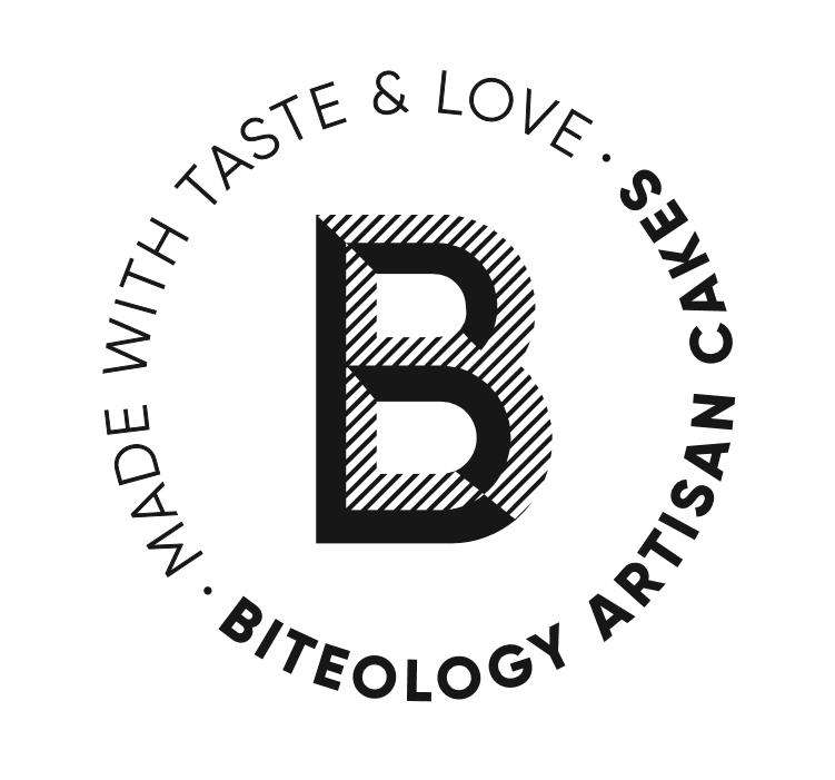 Biteology Artisan Cakes的LOGO