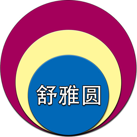 舒雅圆小垫夏
