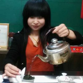 祥馨阁茶庄的LOGO
