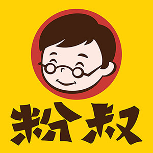 粉叔旗舰店的LOGO