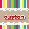 CUSTOM家居的LOGO