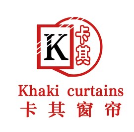 卡其窗帘