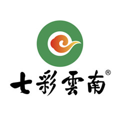 七彩云南茶叶旗舰店的LOGO