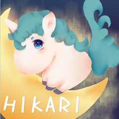 Hikari光芝原创洋装的LOGO