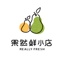 果然鲜小店的LOGO