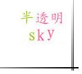半透明sky的小店的LOGO