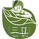 三豆植物护肤品牌店的LOGO