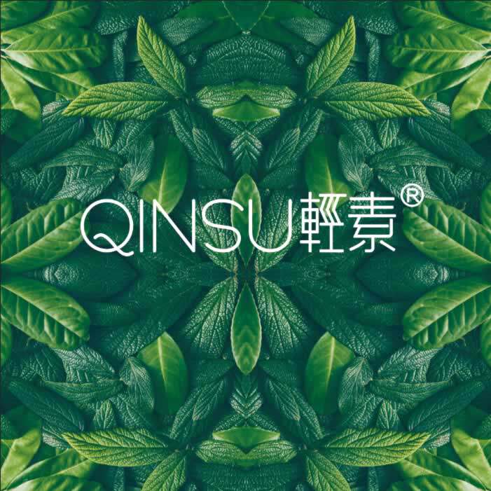 qinsu轻素美妆店的LOGO