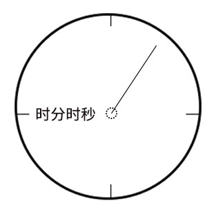 时分时秒手表店的LOGO