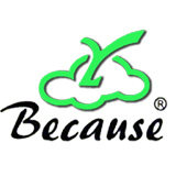 because旗舰店的LOGO