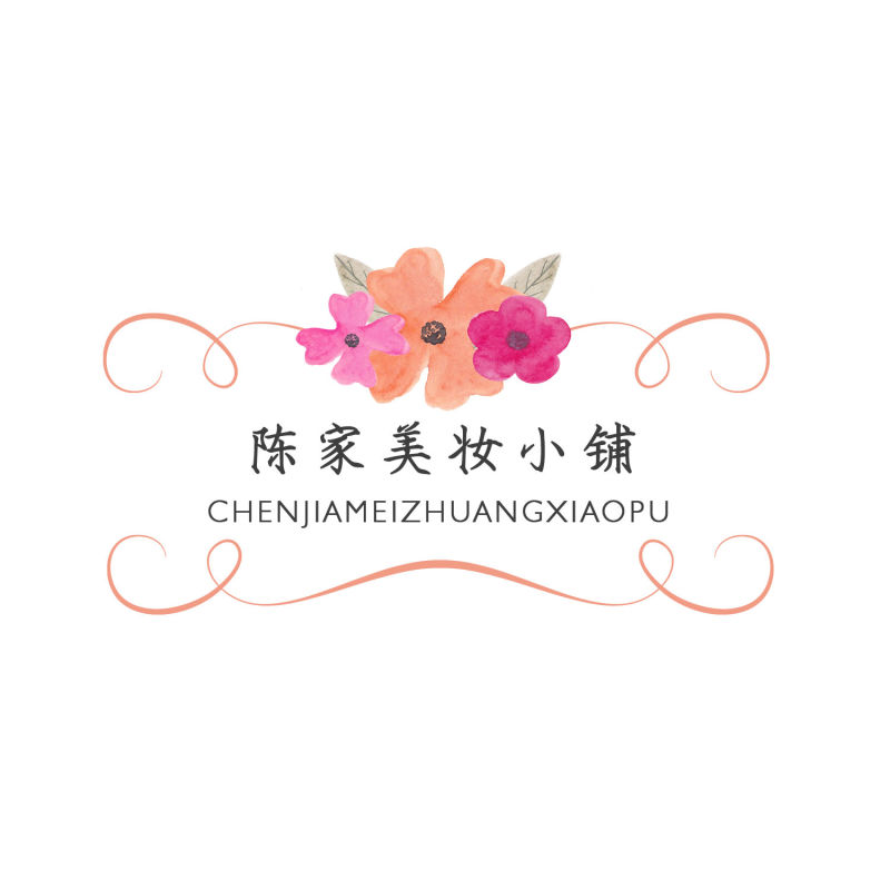 陈家美妆小铺的LOGO