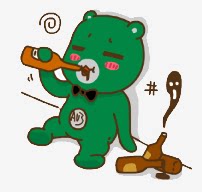 喝醉的小熊的LOGO