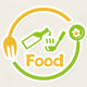 明确食品专营店的LOGO