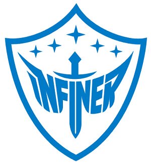 INFINER鹰版刀业的LOGO