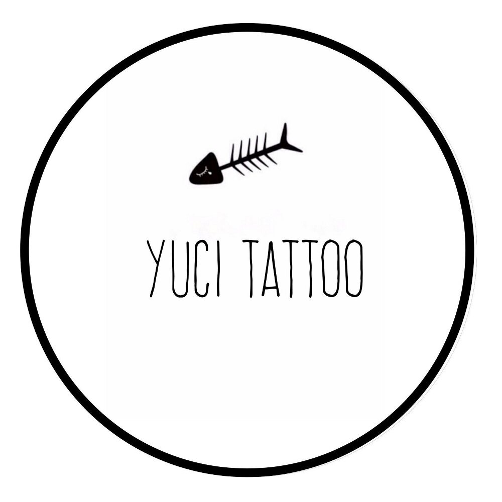 YUCI鱼刺  原创纹身贴的LOGO