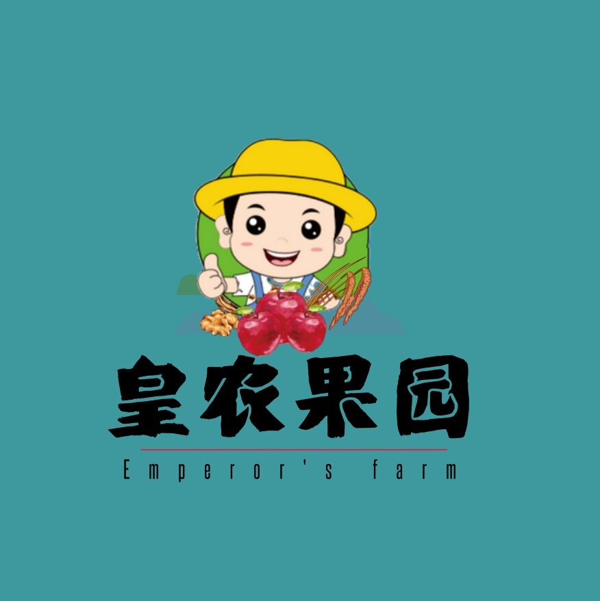 皇农果园的LOGO