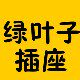 绿叶子插座