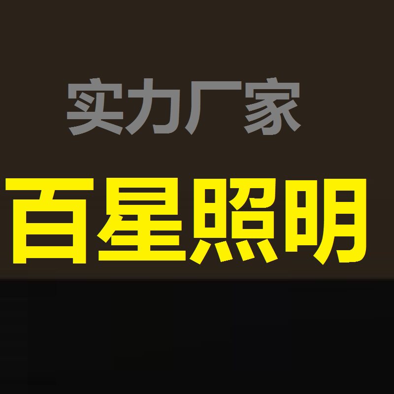 百星照明厂的LOGO