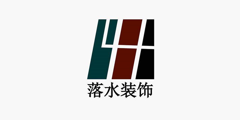 落水装饰建材的LOGO