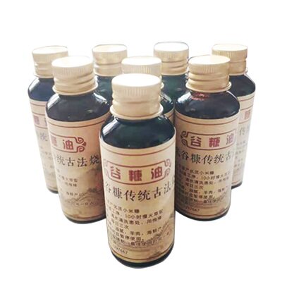 山东传统古法谷糠油