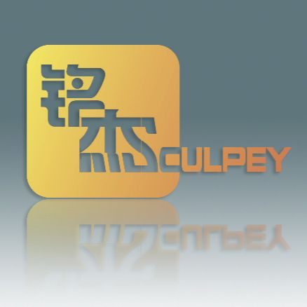 铭杰艺塑工作室的LOGO