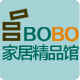 BOBO家居精品馆的LOGO