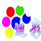迪彩高清印刷厂的LOGO