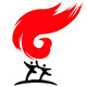 圣火光电汽车装饰品的LOGO