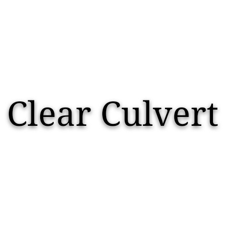 Clear Culvert