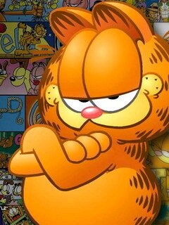加菲猫的品质店的LOGO