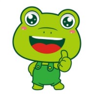 大青蛙童鞋店的LOGO