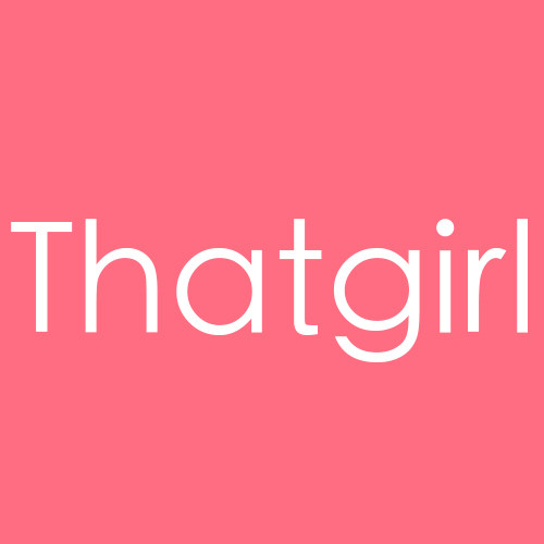 Thatgirl生活馆的LOGO
