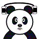 熊猫音乐工厂店的LOGO