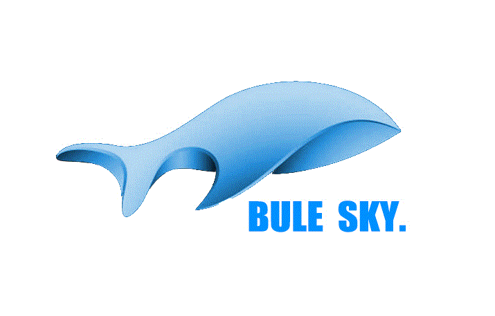 天蓝水族的LOGO
