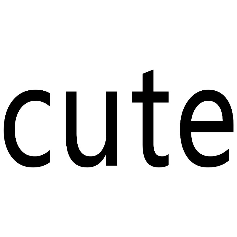 cute双肩包基地的LOGO