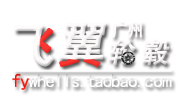 飞翼轮毂 专业改装的LOGO