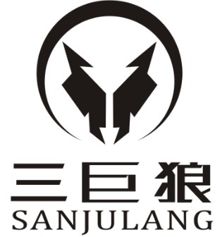 三巨狼工艺品的LOGO