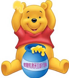 蜜糖熊母婴生活馆的LOGO