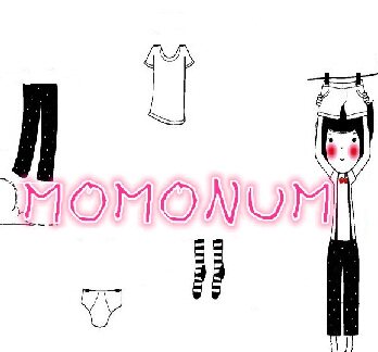 MOMONUM外贸衣仓的LOGO
