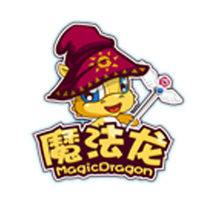 魔法龙玩具店的LOGO