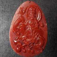 莫老爷鸡血玉原石店