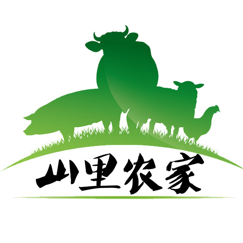 山里农家生鲜店的LOGO