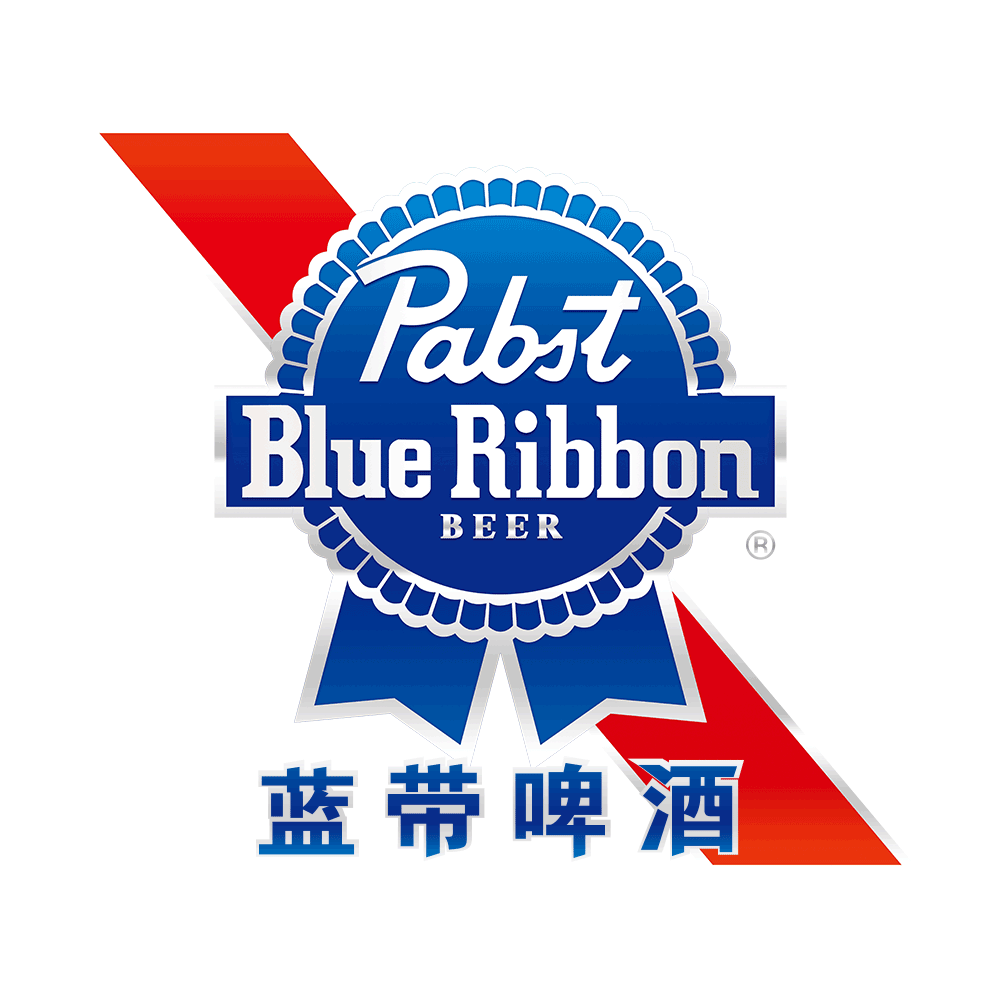 蓝带啤酒旗舰店的LOGO