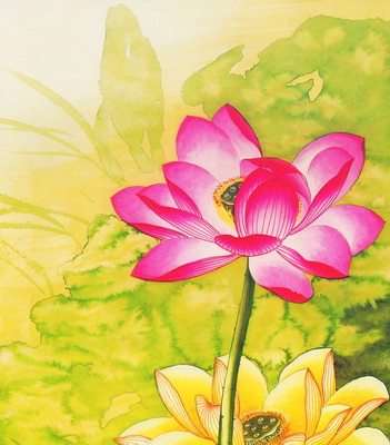 大型无缝壁画直销