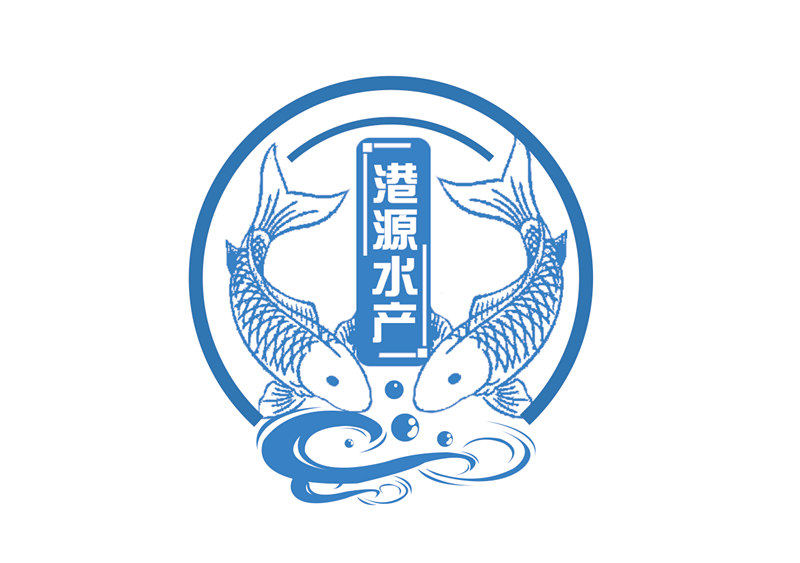 广州市花都区花山港源水产养殖场的LOGO