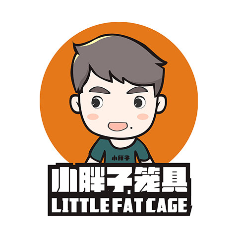 天津小胖子笼具精品店的LOGO